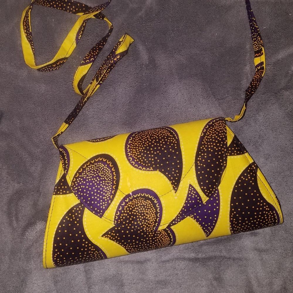 Authentic Ankara print purse (one size)